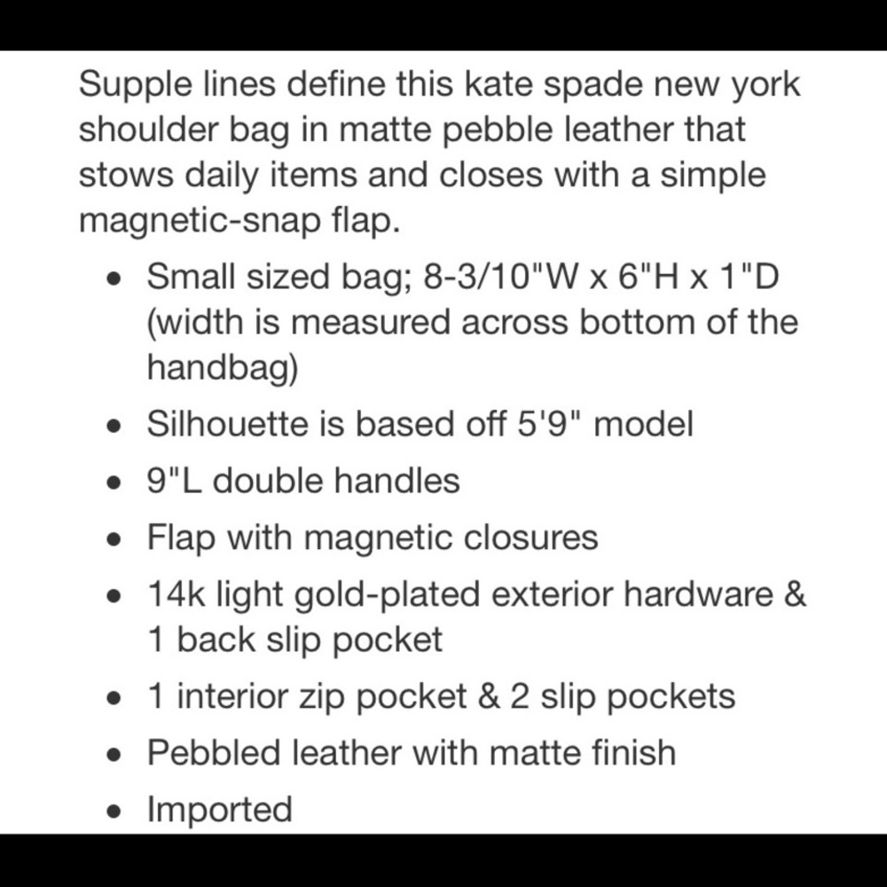 Kate Spade Jackson Street Arietta Shoulder Bag - Picture 3 of 3